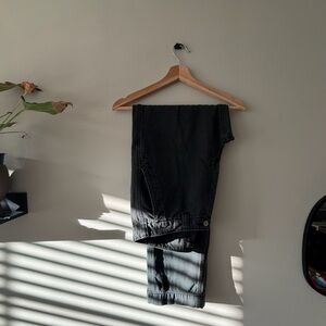 Abercrombie Athletic Loose Fit Lightweight Black Jeans Size 32x34